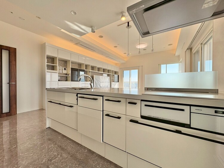 キッチン 使いやすくスタイリッシュなキッチン空間になっております。