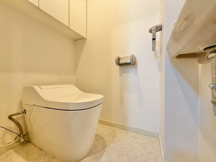 トイレ 清潔感の高いお手洗い。