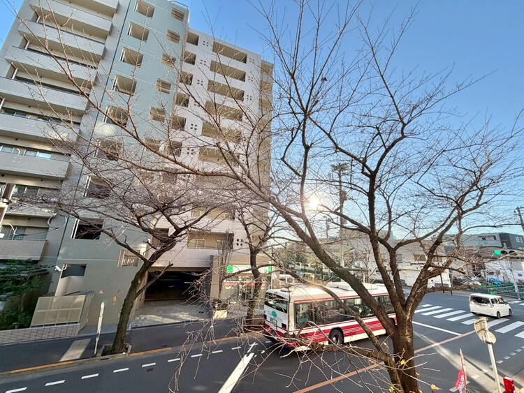 バルコニー 陽当たり・通風・開放感に恵まれた環境です。