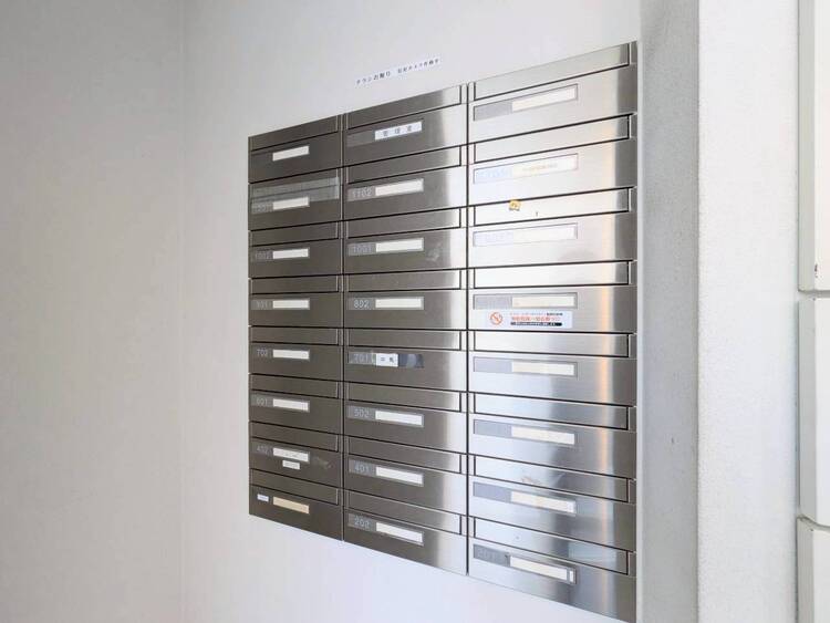 設備 郵便受けも、きちんと管理されています。