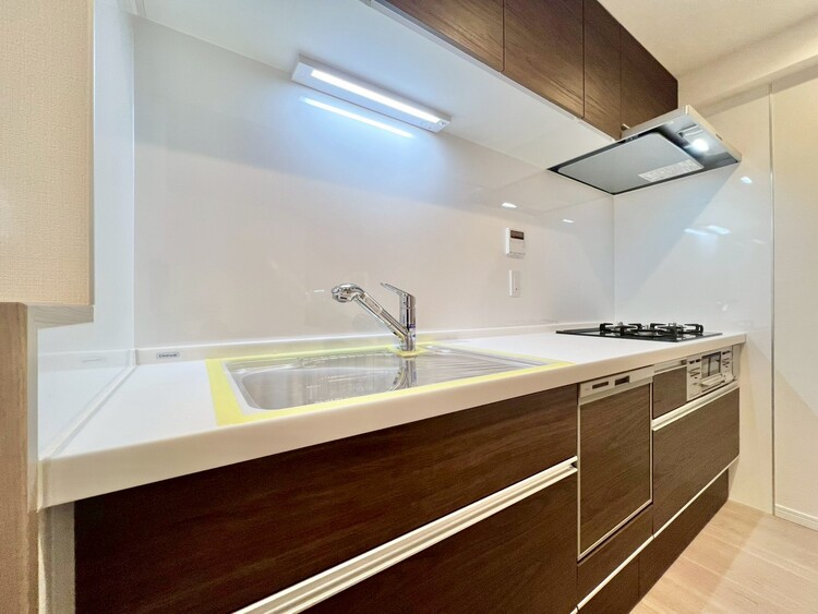 キッチン 開放感のあるキッチンスペース。調理をしながら、会話も弾みそうですね。