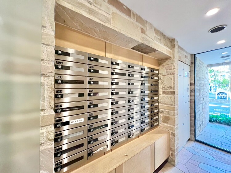 設備 郵便受けも、きちんと管理されています。