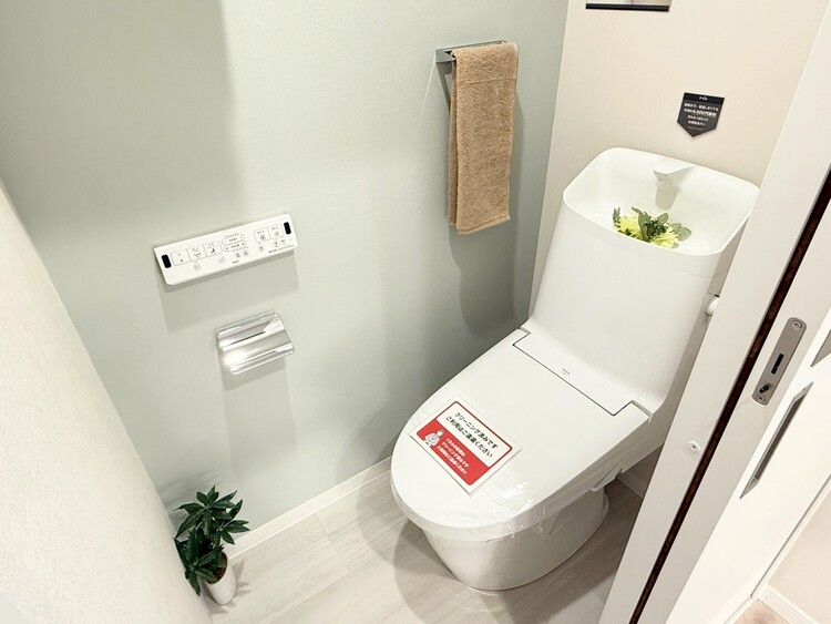 トイレ 清潔感の高いお手洗い。