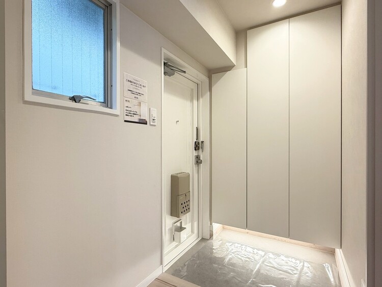 洗面 十分な広さの脱衣所。