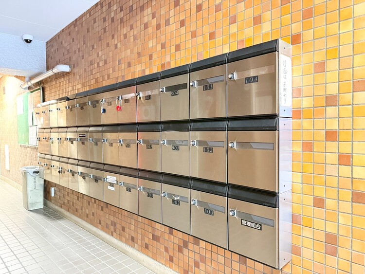 設備 郵便受けも、きちんと管理されています。