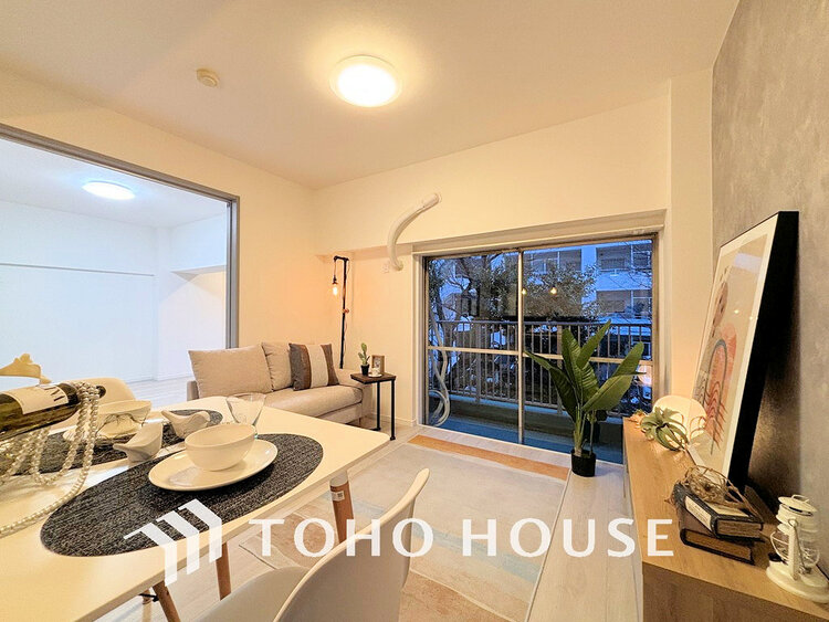 内装 ゆったりとくつろげる上質なリビングダイニング