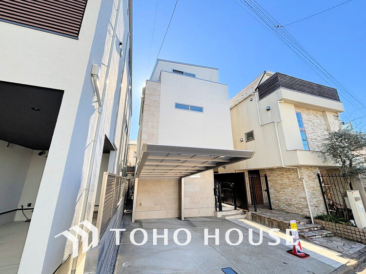 外観 〜「都立大学」駅徒歩8分〜2025年築3LDK〜陽当たり良好な整形地〜