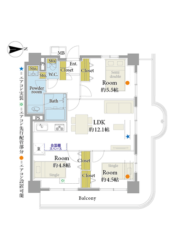 コンセールタワー所沢の物件画像