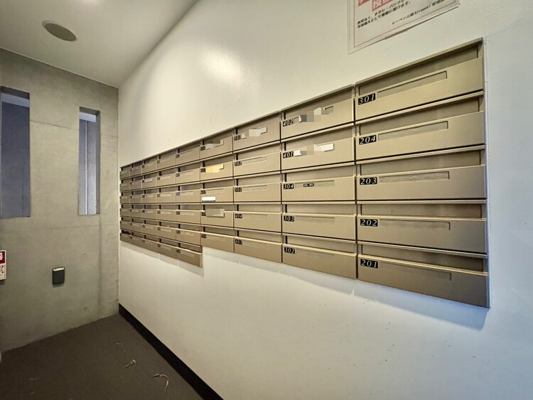 その他 郵便物を受け取るための郵便受けも、きちんと管理されています。