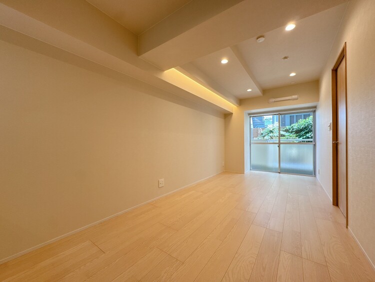 居間 豊かな居住性と、安心感を満たすクオリティが見事に調和した住空間。