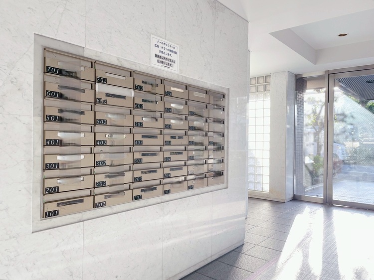 その他 郵便物を受け取るための郵便受けも、きちんと管理されています。