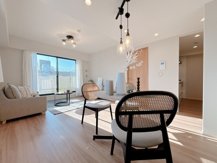 居間 ひとつひとつの空間に宿した機能性、そして美意識。