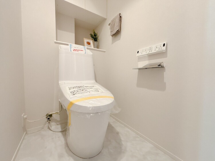 トイレ 暮らしの中のさりげないひとときの快適さにも、こだわりを、持って設備を配しております。