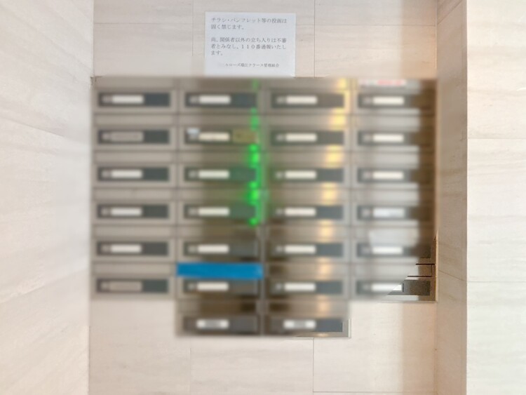 その他 郵便物を受け取るための郵便受けも、きちんと管理されています。