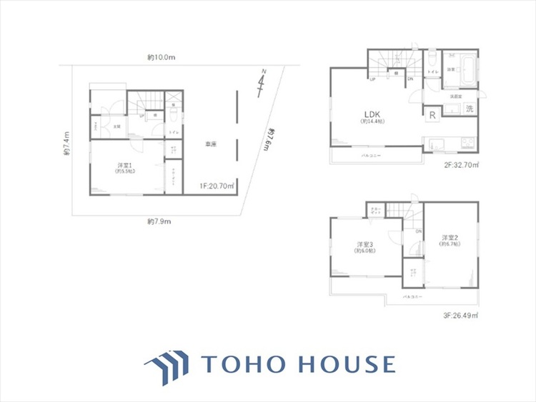 間取り テーマの統一されたこの住まいはすべてがお気に入りの空間となるんだろう。