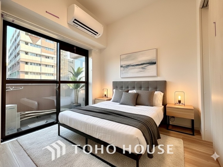 内装 ＊配置してある家具や小物はCGによるイメージ画像です。好みの空間で読書をしたり、音楽を聞いたりと一人の時間も充実したものにできます。