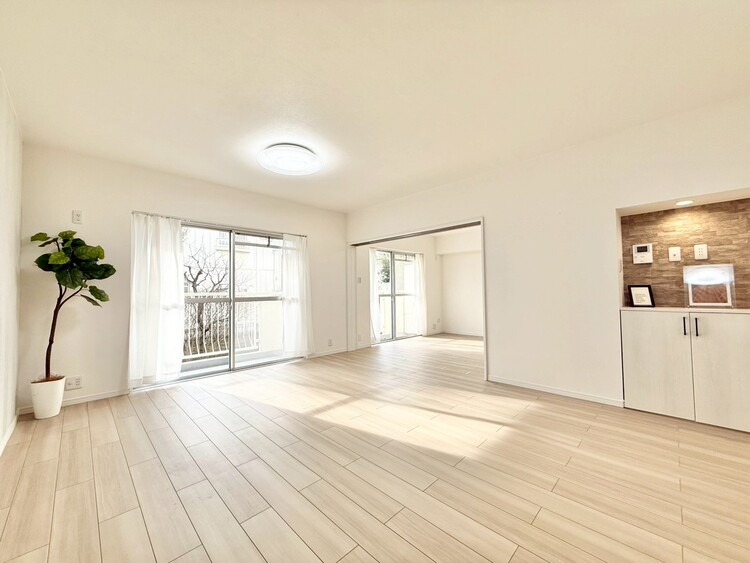 居間 「空間が織り成すひとつ先の住み心地」を演出します。