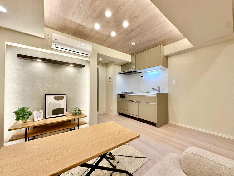 居間 「空間が織り成すひとつ先の住み心地」を演出します。