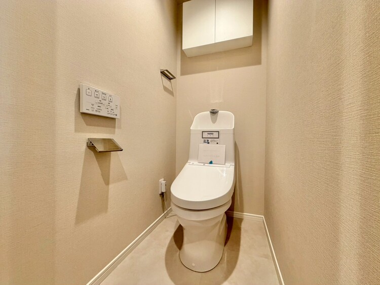 トイレ 清潔感の高いお手洗い。