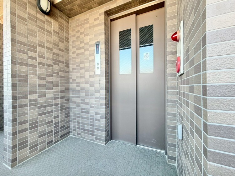 設備 エレベーター完備のため荷物が多くなっても安心。