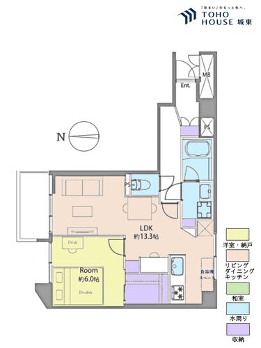 ルックハイツ北新宿壱番館の物件画像