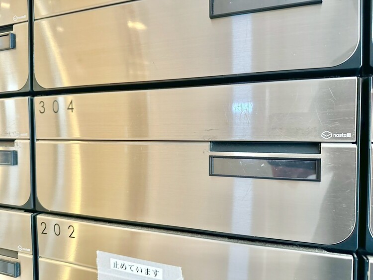 設備 郵便受けも、きちんと管理されています。