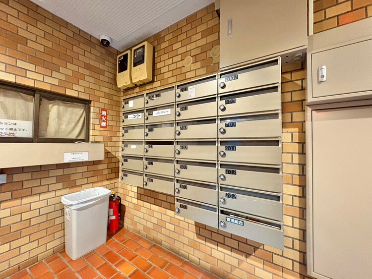 その他 郵便物を受け取るための郵便受けも、きちんと管理されています。