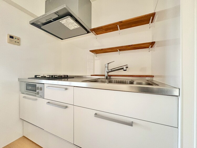 キッチン 洗練されたスタイリッシュなデザイン性と使いやすさを備えた仕様。