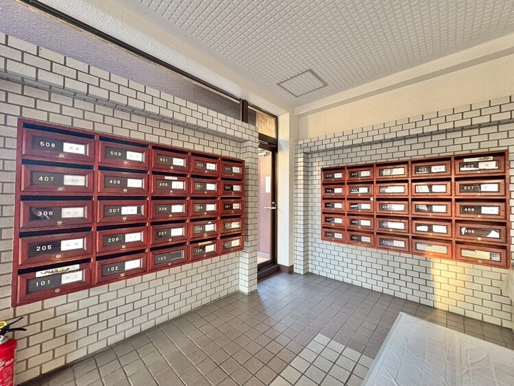 その他 郵便物を受け取るための郵便受けも、きちんと管理されています。