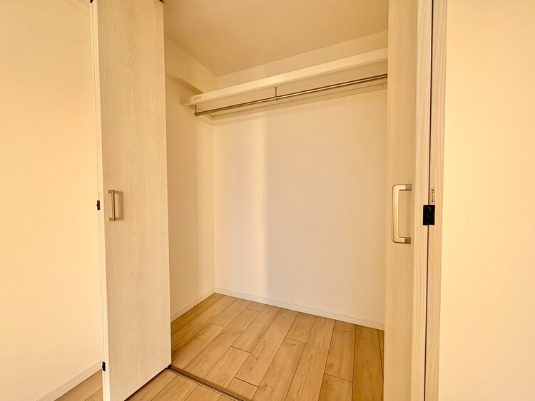 収納 居室にはクローゼットがあり、荷物もスッキリ収納して快適にお過ごしいただけます。
