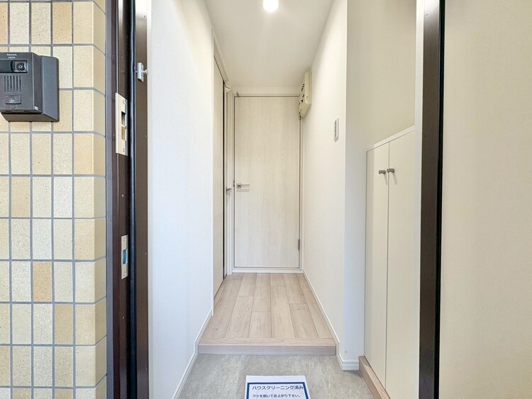 玄関 シューズボックスを完備した玄関です。