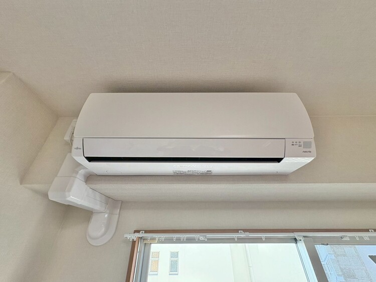 設備 エアコンが設置済みですので、お住まいになってからすぐに快適な生活を送れます。