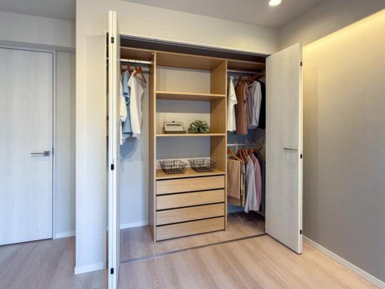 収納 【家具・小物（調度品）は販売価格に含まれません】各部屋に収納が充実しており、整理整頓がしやすい設計です。