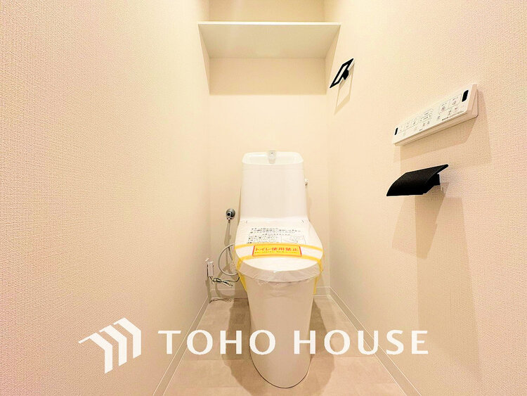 トイレ トイレには快適な温水洗浄便座付