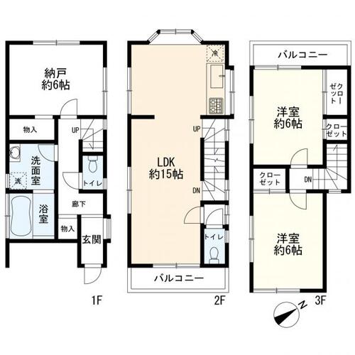鶴見区東寺尾東台　中古一戸建ての物件画像
