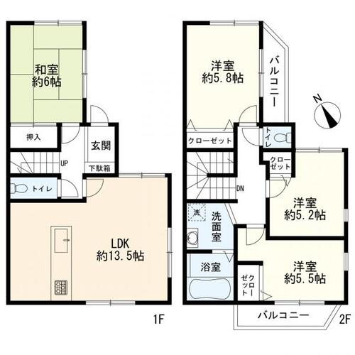 鶴見区東寺尾東台　中古一戸建ての物件画像