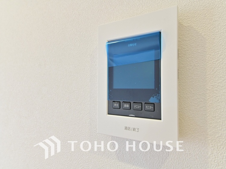 その他 来客が一目でわかるモニター付きインターホン