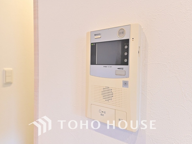 その他 来客が一目でわかるモニター付きインターホン