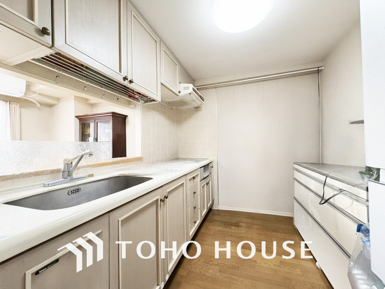 キッチン デザインと機能性を兼ね備えたシステムキッチン（現地には家具があります）