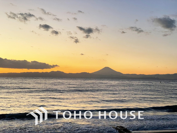 周辺 秋谷海岸　距離40ｍ