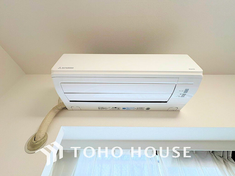 その他 エアコン付きで夏は涼しく、冬は温かい空間に