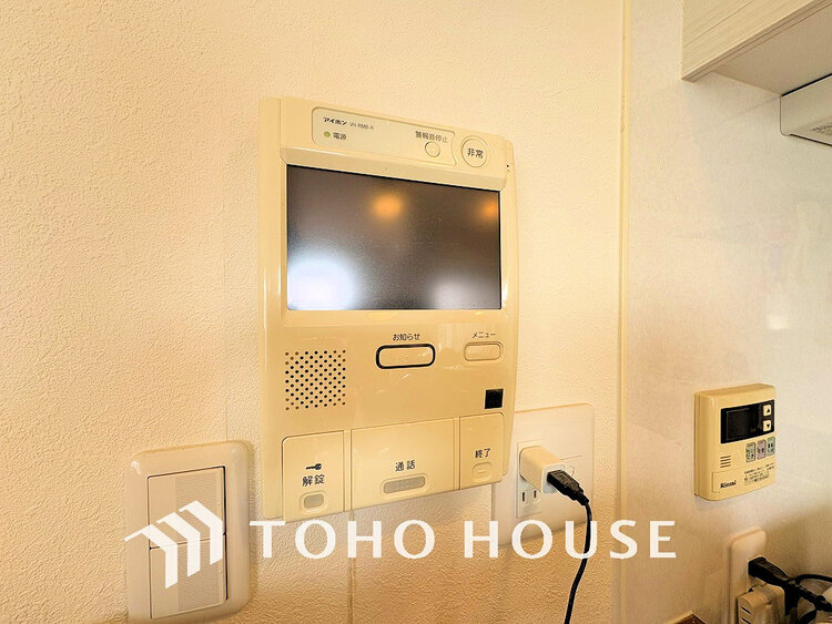 その他 TVモニター付きインターホンで安心のセキュリティ