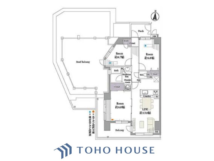 間取り リノベーション実施住戸。空間演出に拘り整然とセンス良く纏められた室内は最高の癒し空間でなければなりません。そこで暮らす方々のことを考え抜き、そして造りこんだ空間は極上の癒しを提供してくれます。