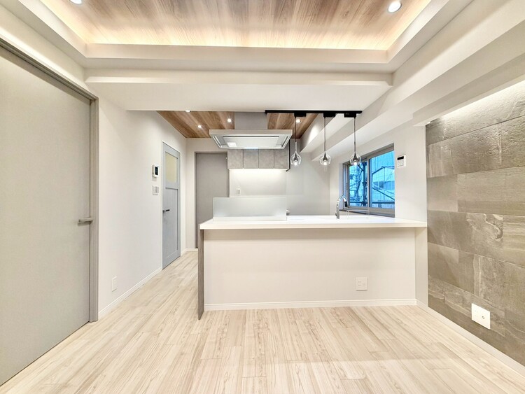 居間 充実した生活は伸びやかな居室空間から始まります。