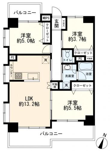 ライオンズマンション多摩川緑地の物件画像