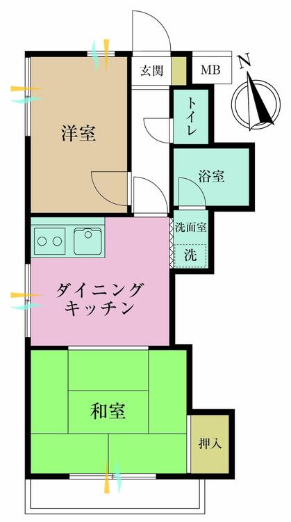 その他 2DK、価格2650万円、専有面積36.45?