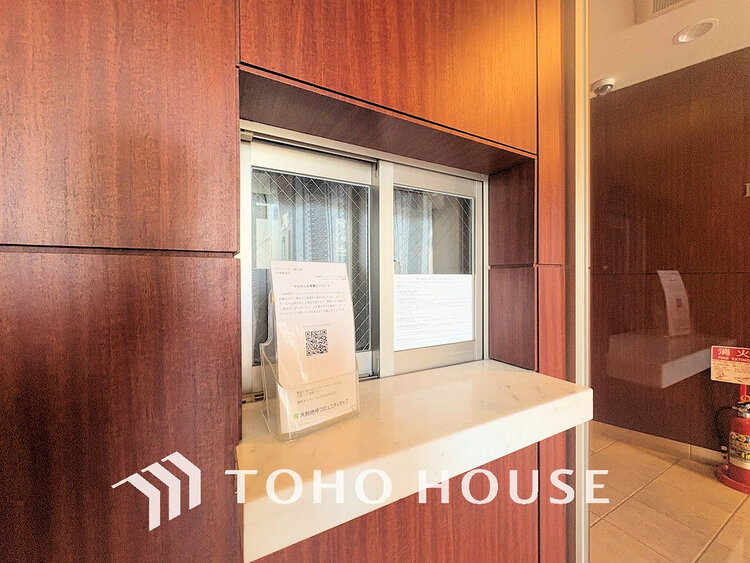 エントランス 管理人室