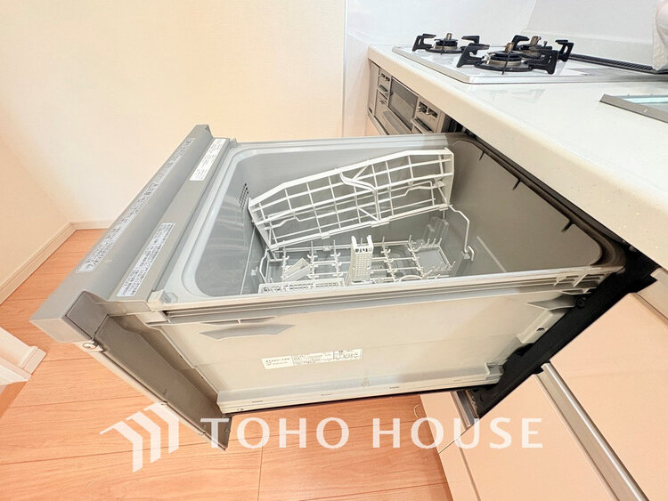 その他 ビルトイン式食洗機完備のシステムキッチンで食後もゆったり家族団らん