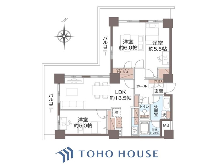 間取り 空間演出に拘り整然とセンス良く纏められた室内は最高の癒し空間でなければなりません。そこで暮らす方々のことを考え抜き、そして造りこんだ空間は極上の癒しを提供してくれます。