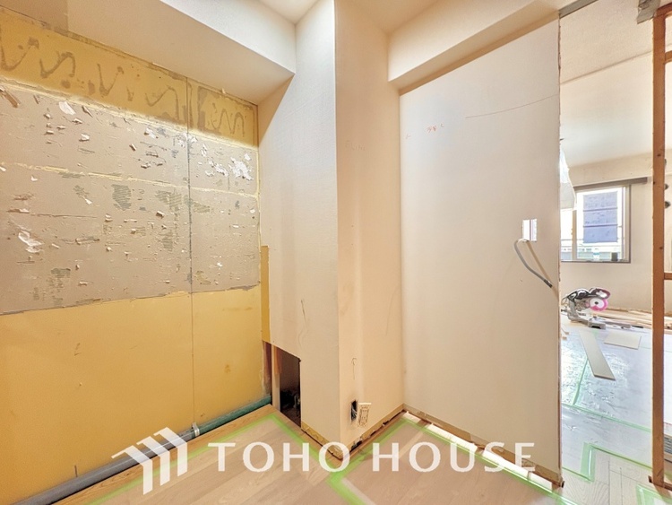 キッチン 【改装中】いつまでもずっと家族を見渡せるこの広い空間で。